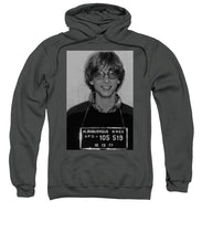 Bill Gates Mug Shot Vertical Black And White - Sweatshirt