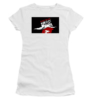 Rise Bleed For Art - Women's T-Shirt (Athletic Fit)