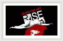 Rise Bleed For Art - Framed Print