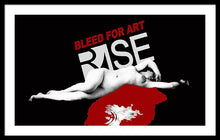 Rise Bleed For Art - Framed Print