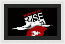 Rise Bleed For Art - Framed Print