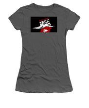 Rise Bleed For Art - Women's T-Shirt (Athletic Fit)