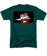 Rise Bleed For Art - Men's T-Shirt  (Regular Fit)