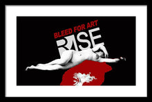 Rise Bleed For Art - Framed Print