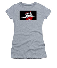 Rise Bleed For Art - Women's T-Shirt (Athletic Fit)