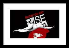 Rise Bleed For Art - Framed Print