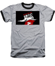 Rise Bleed For Art - Baseball T-Shirt