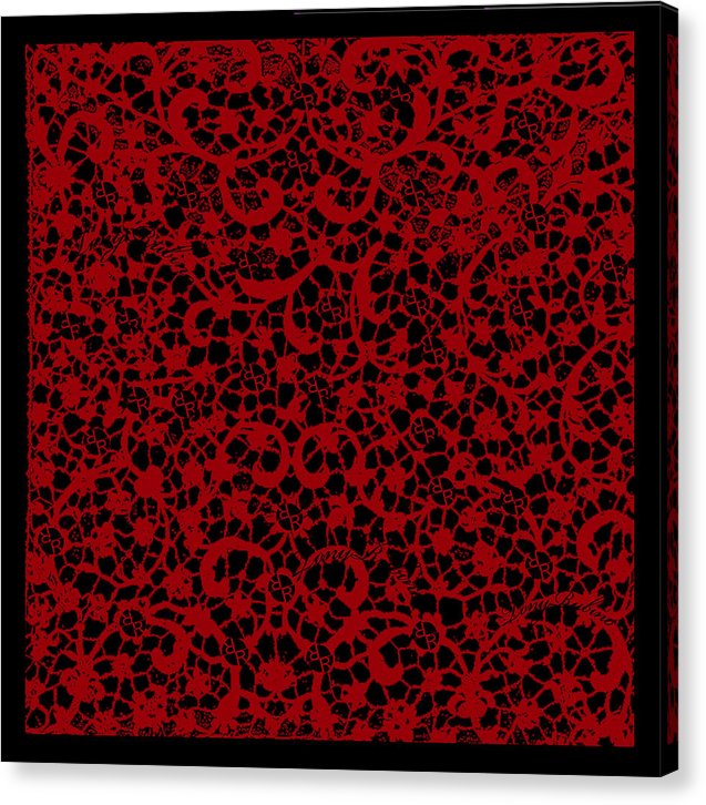 Blood Lace - Canvas Print Canvas Print Pixels 8.000