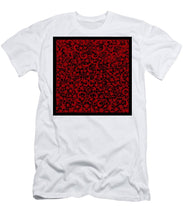 Blood Lace - Men's T-Shirt (Athletic Fit) Men's T-Shirt (Athletic Fit) Pixels White Small 