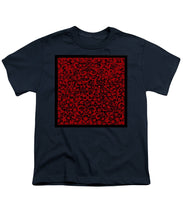 Blood Lace - Youth T-Shirt Youth T-Shirt Pixels Navy Small 