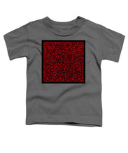 Blood Lace - Toddler T-Shirt Toddler T-Shirt Pixels Charcoal Small 