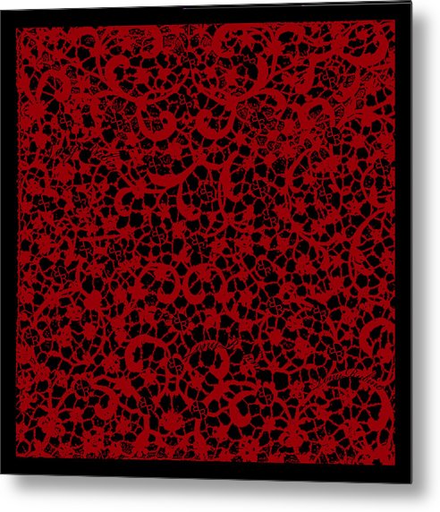 Blood Lace - Metal Print Metal Print Pixels 8.000