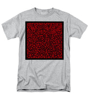 Blood Lace - Men's T-Shirt  (Regular Fit) Men's T-Shirt (Regular Fit) Pixels Heather Small 