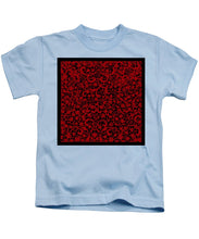Blood Lace - Kids T-Shirt Kids T-Shirt Pixels Light Blue Small 