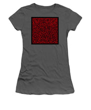 Blood Lace - Women's T-Shirt (Athletic Fit) Women's T-Shirt (Athletic Fit) Pixels Charcoal Small 