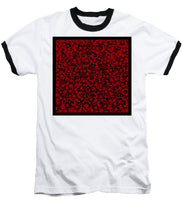 Blood Lace - Baseball T-Shirt Baseball T-Shirt Pixels White / Black Small 