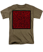 Blood Lace - Men's T-Shirt  (Regular Fit) Men's T-Shirt (Regular Fit) Pixels Safari Green Small 