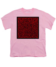 Blood Lace - Youth T-Shirt Youth T-Shirt Pixels Pink Small 