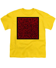 Blood Lace - Youth T-Shirt Youth T-Shirt Pixels Yellow Small 