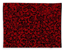 Blood Lace - Blanket Blanket Pixels 60" x 80" Plush Fleece 