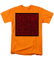 Blood Lace - Men's T-Shirt  (Regular Fit) Men's T-Shirt (Regular Fit) Pixels Orange Small 