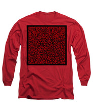 Blood Lace - Long Sleeve T-Shirt Long Sleeve T-Shirt Pixels Red Small 
