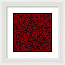 Blood Lace - Framed Print Framed Print Pixels 12.000" x 12.000" White White