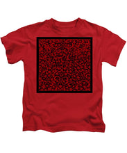 Blood Lace - Kids T-Shirt Kids T-Shirt Pixels Red Small 