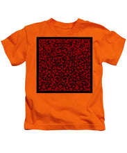 Blood Lace - Kids T-Shirt Kids T-Shirt Pixels Orange Small 
