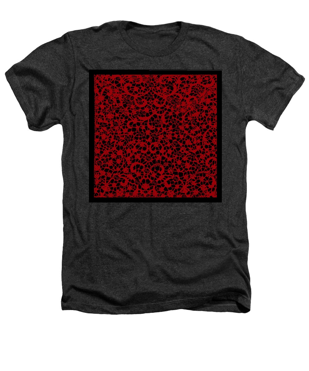 Blood Lace - Heathers T-Shirt Heathers T-Shirt Pixels Charcoal Small 
