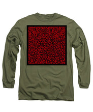 Blood Lace - Long Sleeve T-Shirt Long Sleeve T-Shirt Pixels Military Green Small 