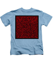 Blood Lace - Kids T-Shirt Kids T-Shirt Pixels Carolina Blue Small 