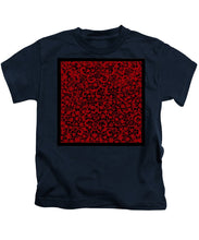 Blood Lace - Kids T-Shirt Kids T-Shirt Pixels Navy Small 