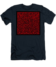 Blood Lace - Men's T-Shirt (Athletic Fit) Men's T-Shirt (Athletic Fit) Pixels Navy Small 