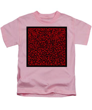 Blood Lace - Kids T-Shirt Kids T-Shirt Pixels Pink Small 