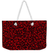 Blood Lace - Weekender Tote Bag Weekender Tote Bag Pixels 24" x 16" White 