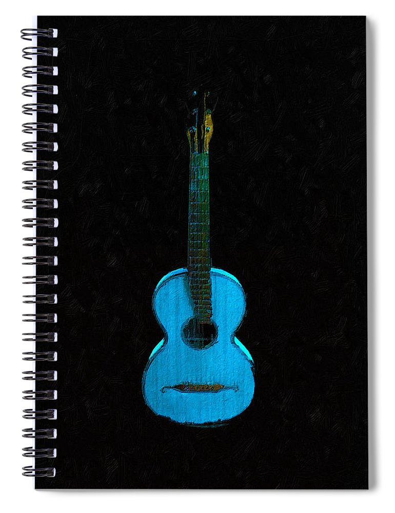 Blue Guitar - Spiral Notebook
