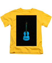 Blue Guitar - Kids T-Shirt