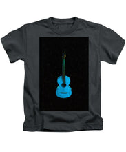 Blue Guitar - Kids T-Shirt