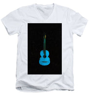 Blue Guitar - Men's V-Neck T-Shirt
