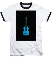 Blue Guitar - Baseball T-Shirt
