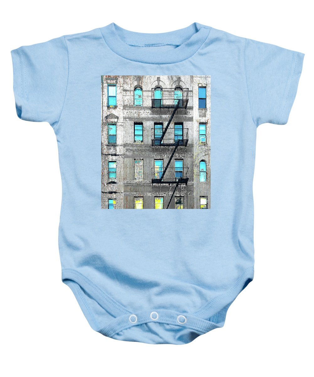 Blue Neighbors - Baby Onesie