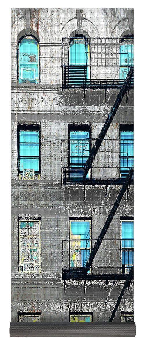 Blue Neighbors - Yoga Mat