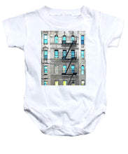 Blue Neighbors - Baby Onesie