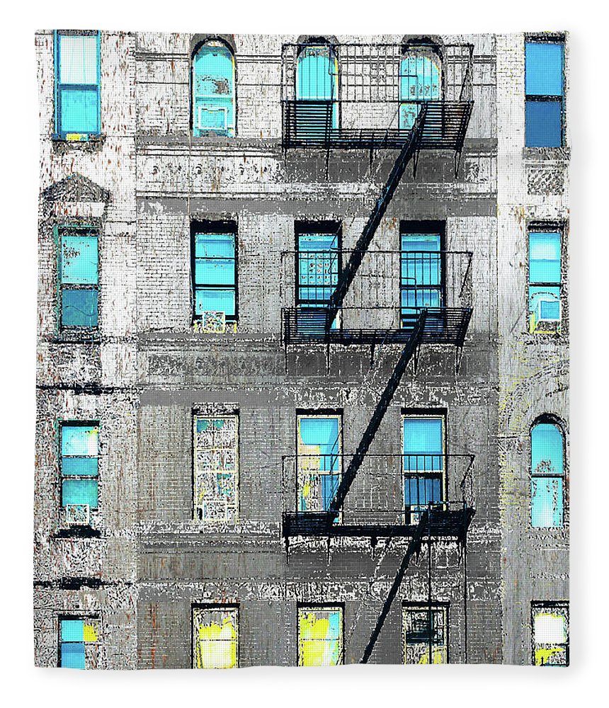Blue Neighbors - Blanket