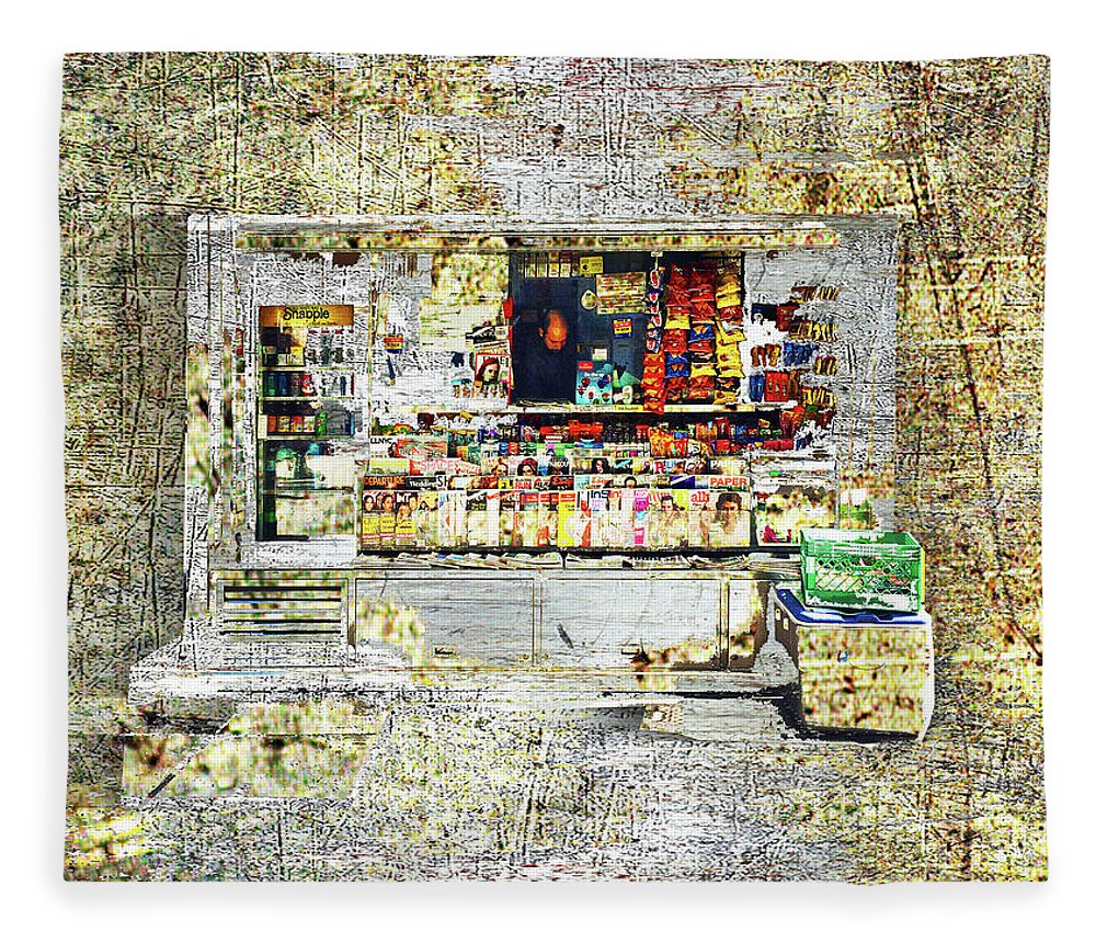 Bodega In Steel And Bronze. - Blanket
