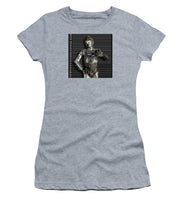 C-3po Mug Shot - Women's T-Shirt (Athletic Fit) Women's T-Shirt (Athletic Fit) Pixels Heather Small 