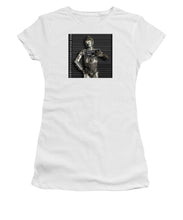 C-3po Mug Shot - Women's T-Shirt (Athletic Fit) Women's T-Shirt (Athletic Fit) Pixels White Small 
