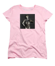 C-3po Mug Shot - Women's T-Shirt (Standard Fit) Women's T-Shirt (Standard Fit) Pixels Pink Small 
