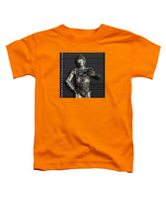 C-3po Mug Shot - Toddler T-Shirt Toddler T-Shirt Pixels Orange Small 